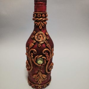 Стъклена бутилка Antique Gemstone