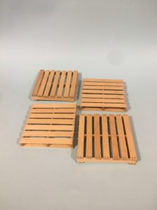Комплект Подложки за Чаши Pallet Ръчна Изработка