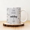Чаша с надпис Coffee Because Adulting Is Hard