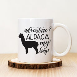 Чаша с надпис Alpaca