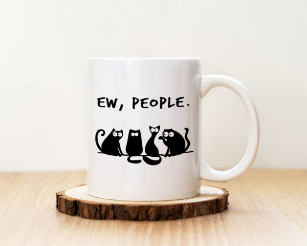 Чаша с надпис Ew, People.