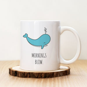 Чаша с надпис Mornings Blow