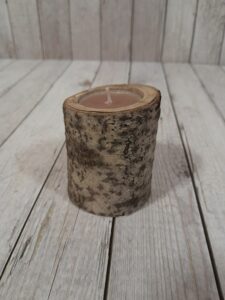 Свещник от дърво Moonlight