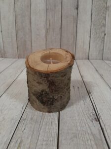 Свещник от дърво Woodsy