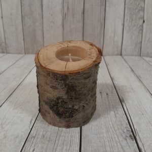 Свещник от дърво Woodsy