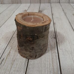 Свещник от дърво Rustic Light