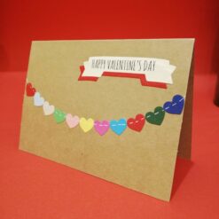 Alternative view of Картичка Happy Valentine's Ръчна Изработка