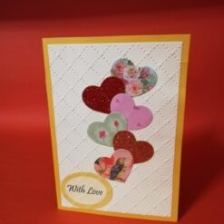 Картичка With Love Ръчна Изработка