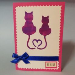 Картичка Be Mine Ръчна Изработка