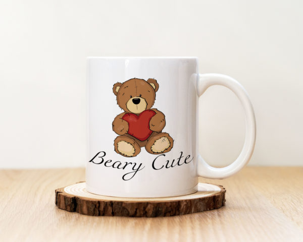 Чаша с надпис Beary Cute
