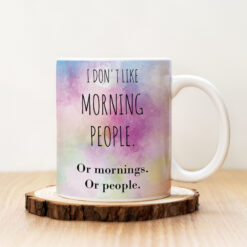 Чаша с надпис Morning People