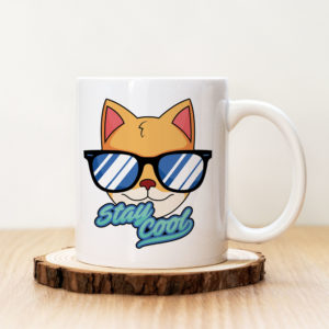 Чаша с надпис Stay Cool