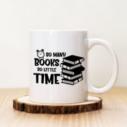 Чаша с надпис So Many Books