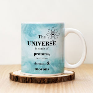 Чаша с надпис Universe