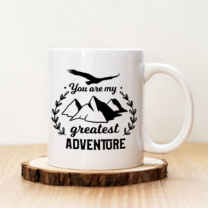 Чаша с надпис My Greatest Adventure