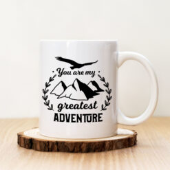 Чаша с надпис My Greatest Adventure