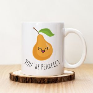Чаша с надпис You're Pearfect