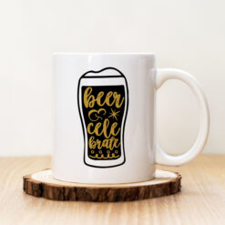 Чаша с надпис Beer