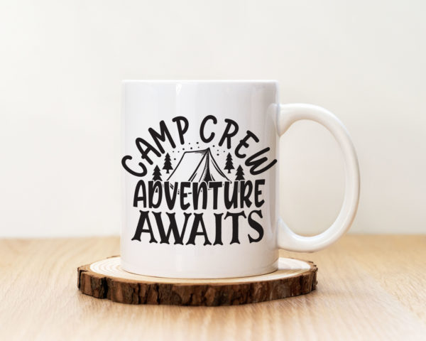Чаша с надпис Camp Crew