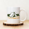 Чаша с надпис Camp Life Green