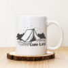 Чаша с надпис Camp Life Gray