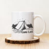 Чаша с надпис Camp Life Gray