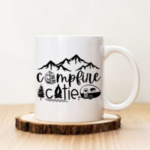Чаша с надпис Campfire Cutie