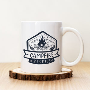 Чаша с надпис Campfie Stories