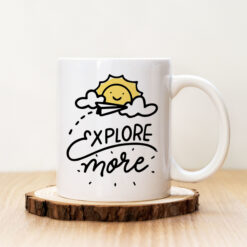 Чаша с надпис Explore More