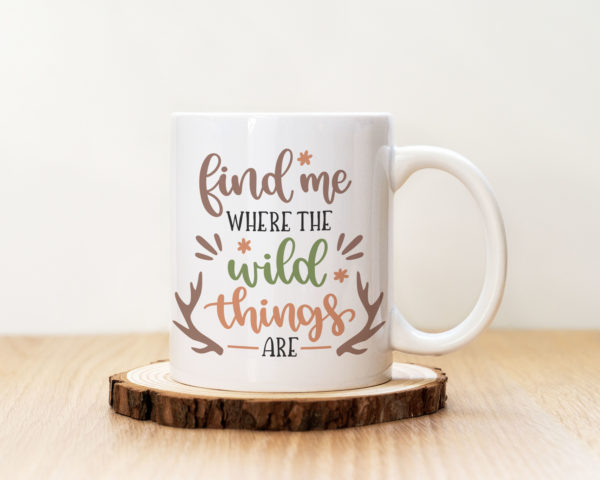 Чаша с надпис Where The Wild Things Are