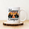 Чаша с надпис Happy Camper Rustic