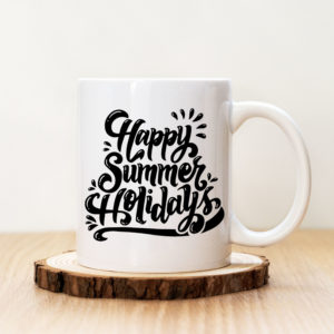 Чаша с надпис Happy Summer Holidays