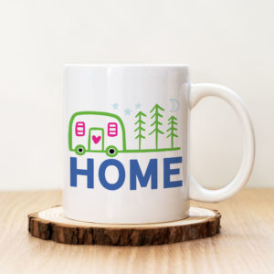 Чаша с надпис Home