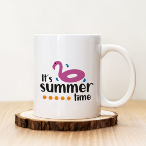 Чаша с надпис It's Summer Time