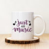 Чаша с надпис Just Add Music