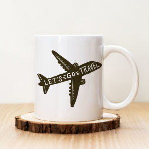 Чаша Let's Go Travel Самолет