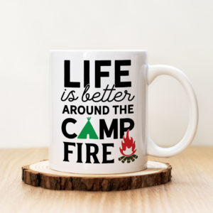 Чаша с надпис Around The Campfire