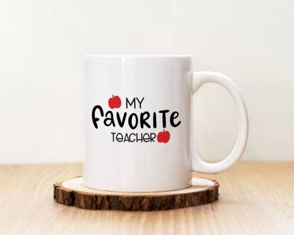 Чаша с надпис My Favourite Teacher