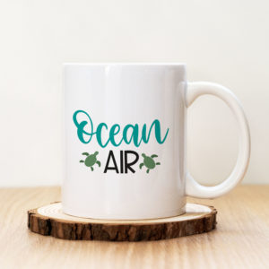 Чаша с надпис Ocean Air