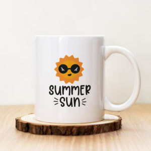 Чаша с надпис Summer Sun