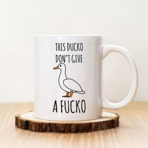 Чаша с надпис Ducko