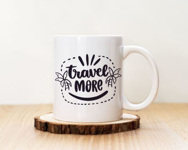 Чаша с надпис Travel More