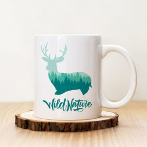 Чаша с надпис Wild Nature
