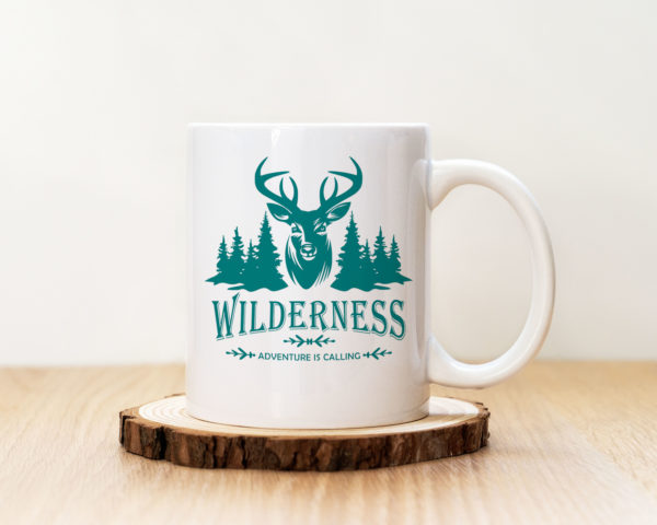 Чаша с надпис Wilderness