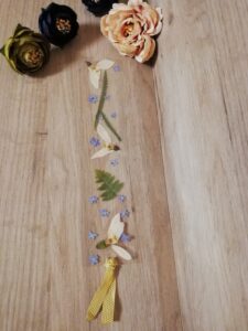 Книгоразделител Snowdrop Spring Ръчна Изработка