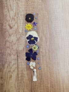 Книгоразделител Viola Ръчна Изработка