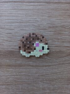 Магнит Таралеж Pixel Art Ръчна Изработка