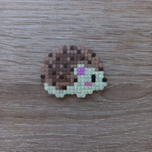 Магнит Таралеж Pixel Art Ръчна Изработка