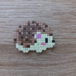 Alternative view of Магнит Таралеж Pixel Art Ръчна Изработка