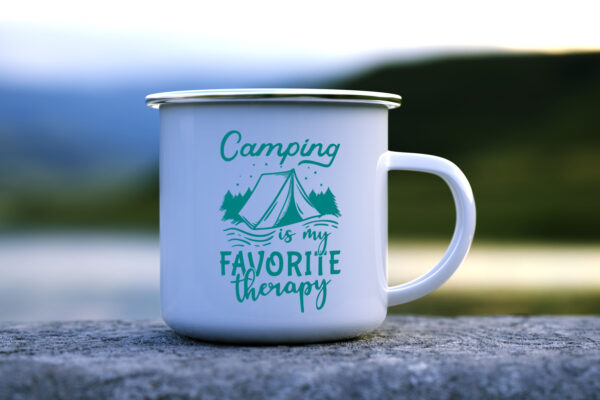 Канче Camping is my favorite therapy Cyan